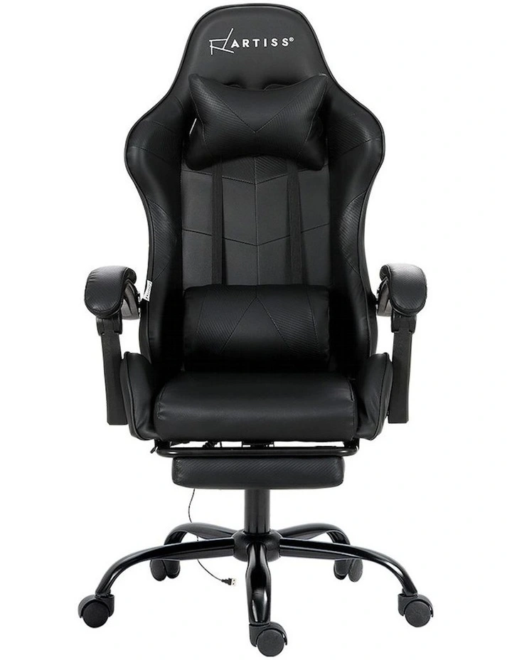 Gaming Massage Office Chair in Black