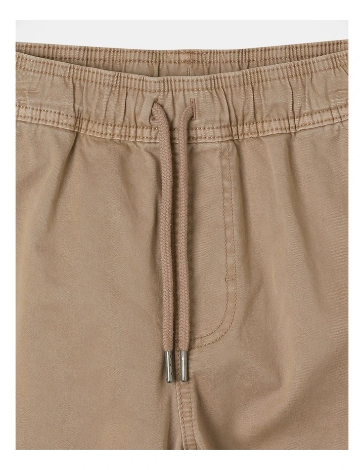 Pull on Chino in Tan