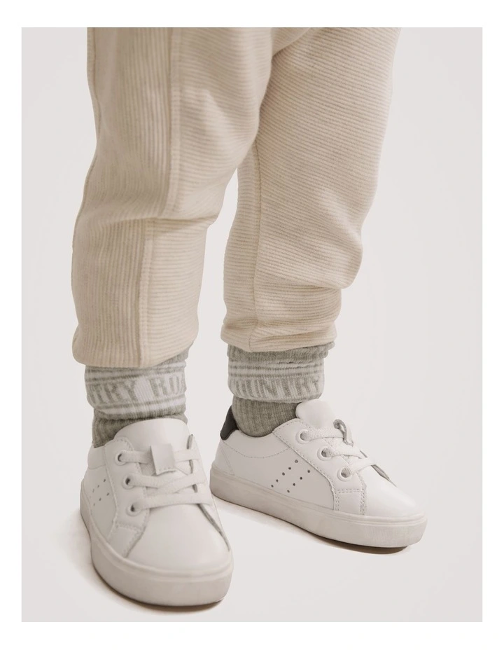 Unisex Heritage Sock in Light Grey Marle