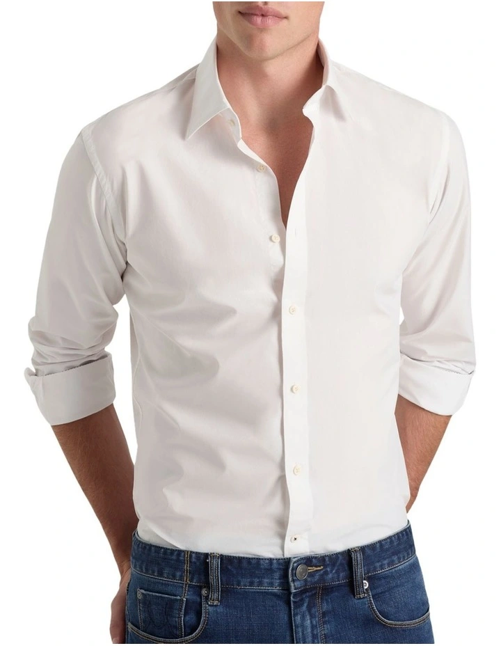 Newman Shirt in White