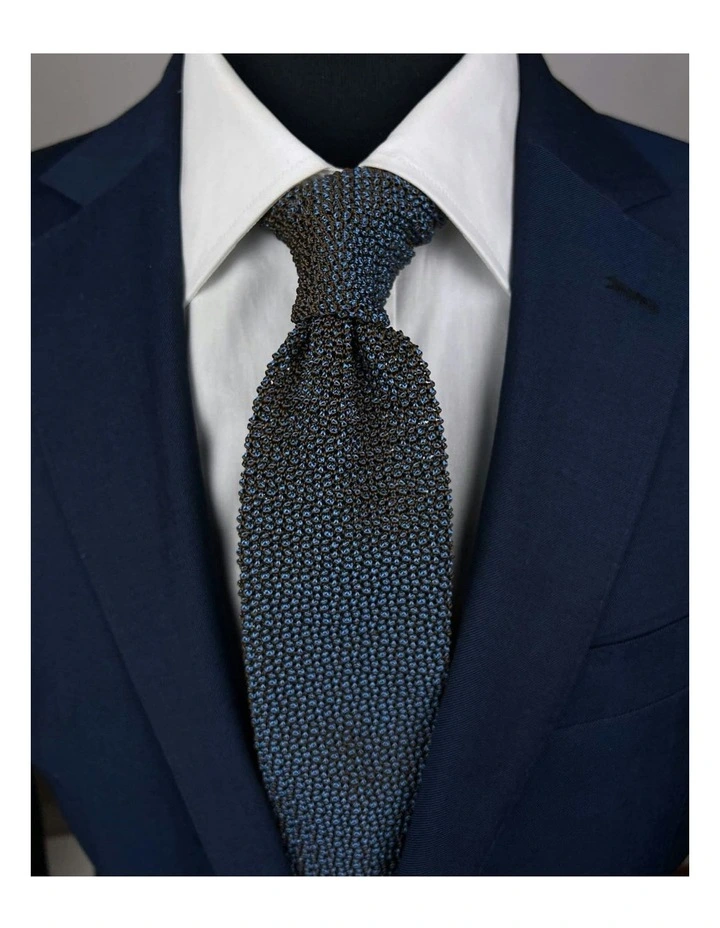 Ortona Weave Tie in Brown