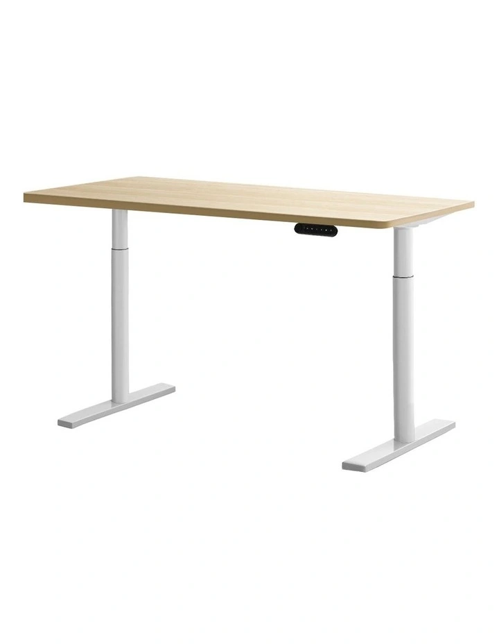 Standing Desk in White/Oak