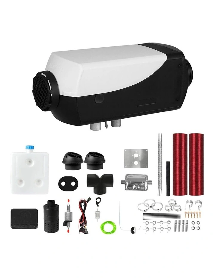 Caravan Diesel Air Heater 8KW 12V in Black/white