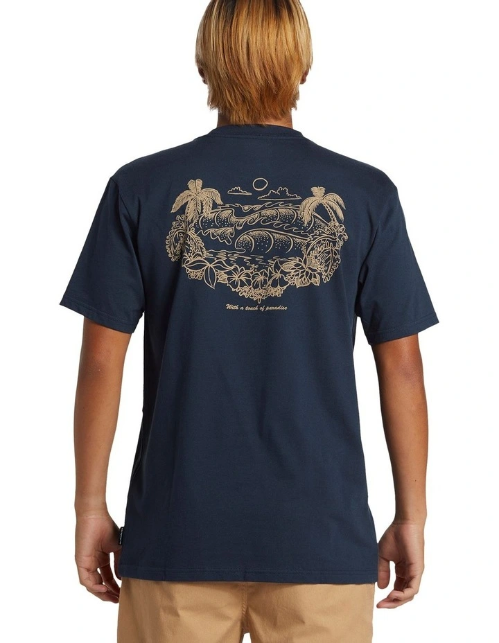 Tropical Horizon T-shirt in Dark Navy