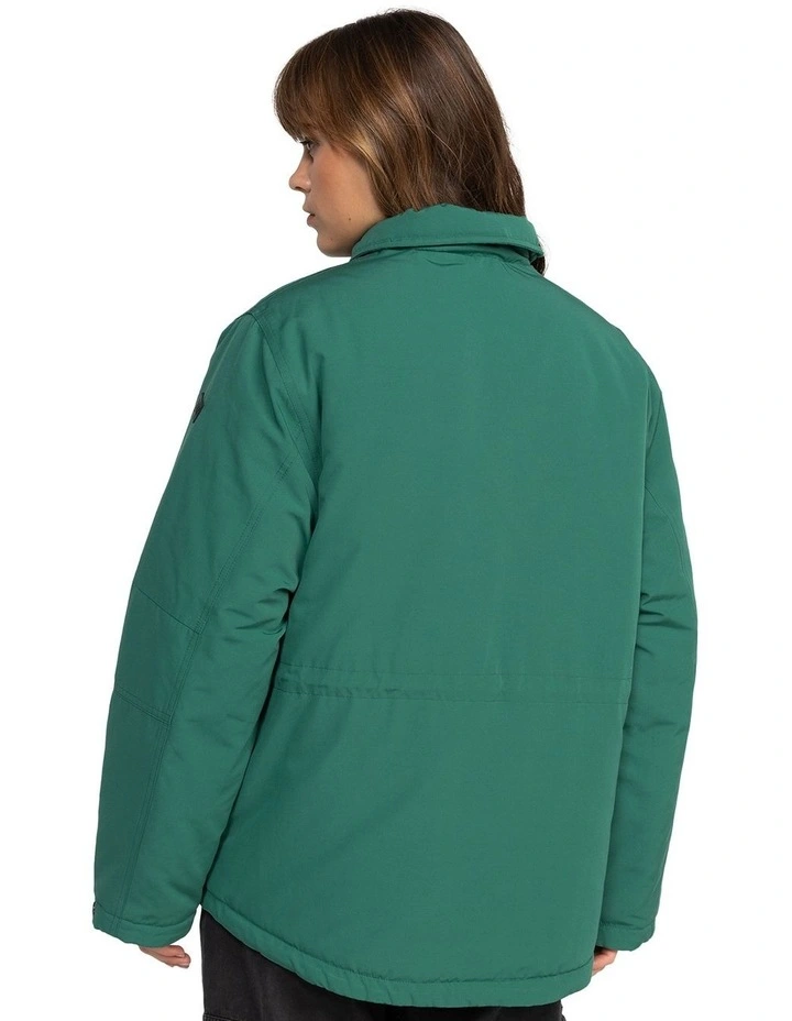 This Time Puffer Jacket in Galapagos Green