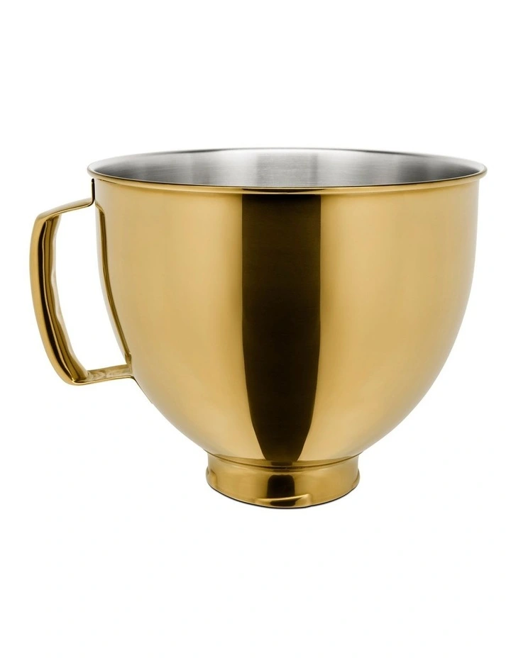 Tilt Head Stand Mixer PVD Bowl 4.7L in Gold 5KSM5SSBRG