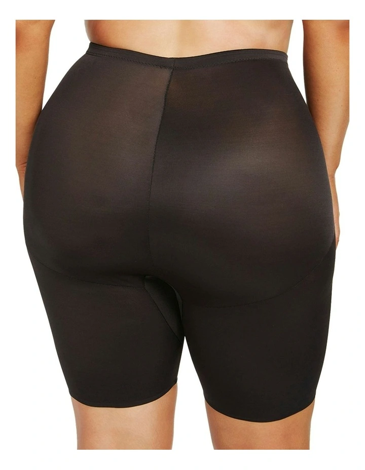 Unbelievable Comfort High Waist Thigh Shaper Plus Size in Black