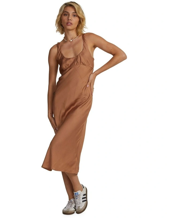 Say So Dress in Copper