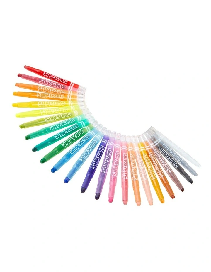 Silly Scents Smash ups Twistable Crayons 24 Set