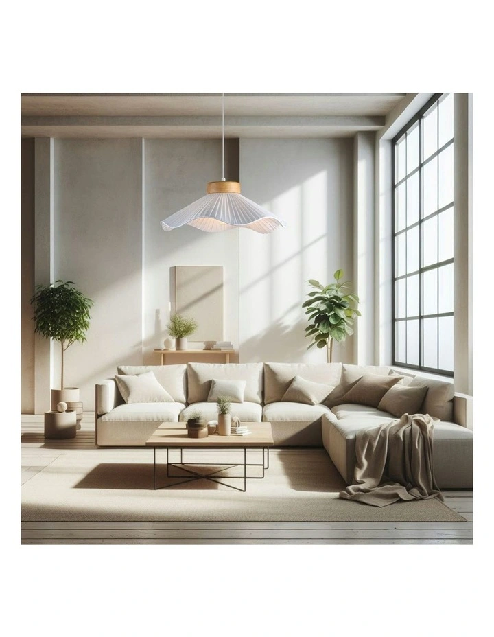 Seraphina Pendant Light Large in White