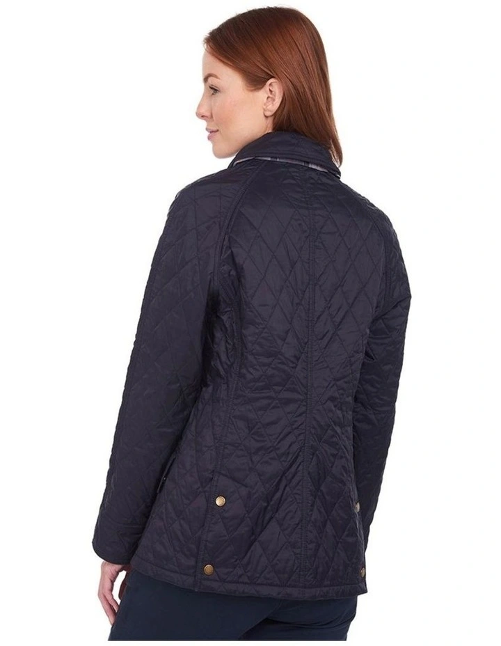Henry Sartorial x Barbour Women Beadnell Quilted Jacket Navy