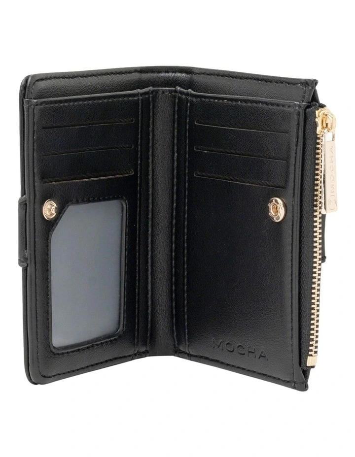 Paloma Small Wallet in Black