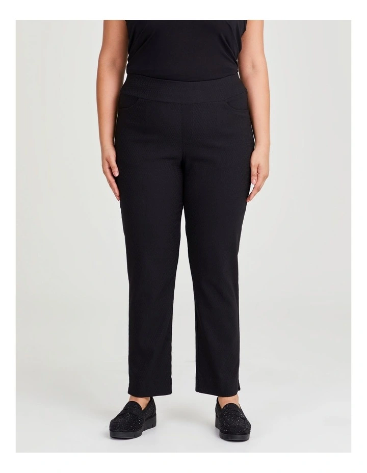 Stretch Lucille Pant in Black