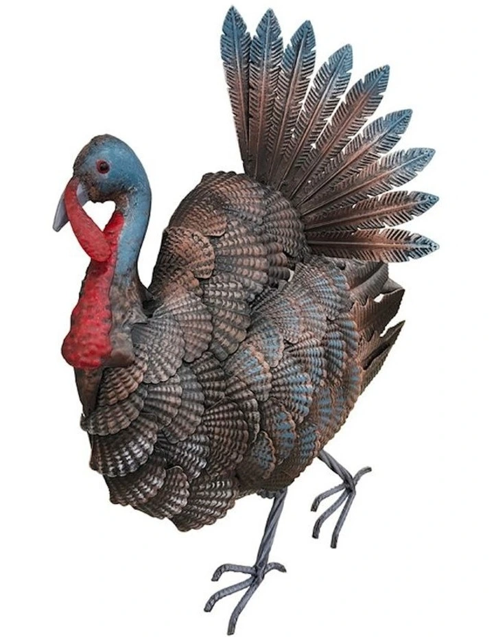 Right Side Metal Turkey Wall Art