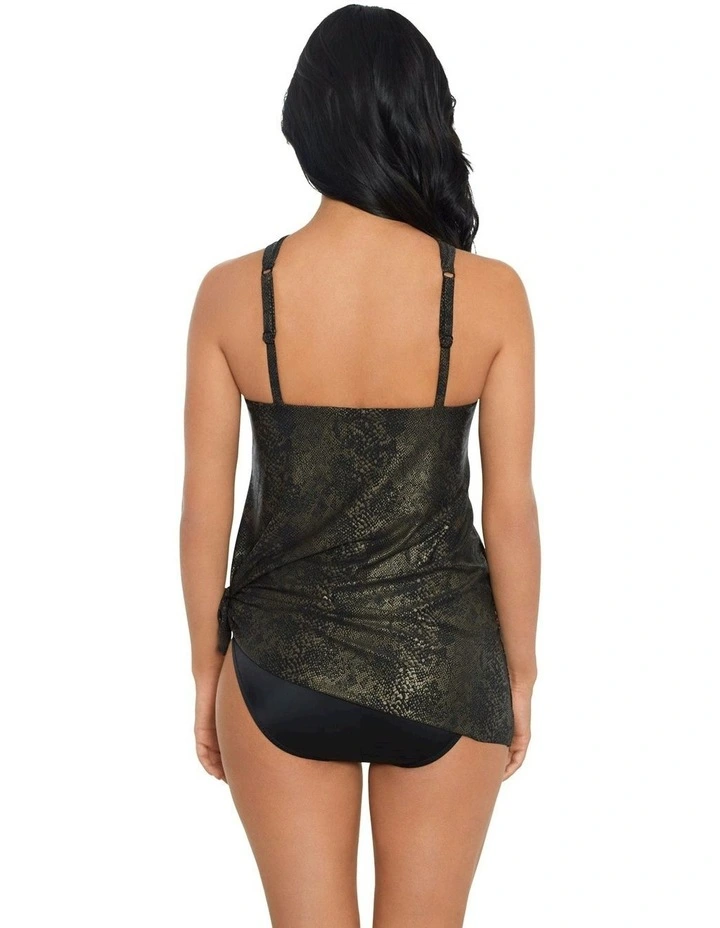 Xantu Beverly 2-in-1 Short Convertible Swimdress in Black