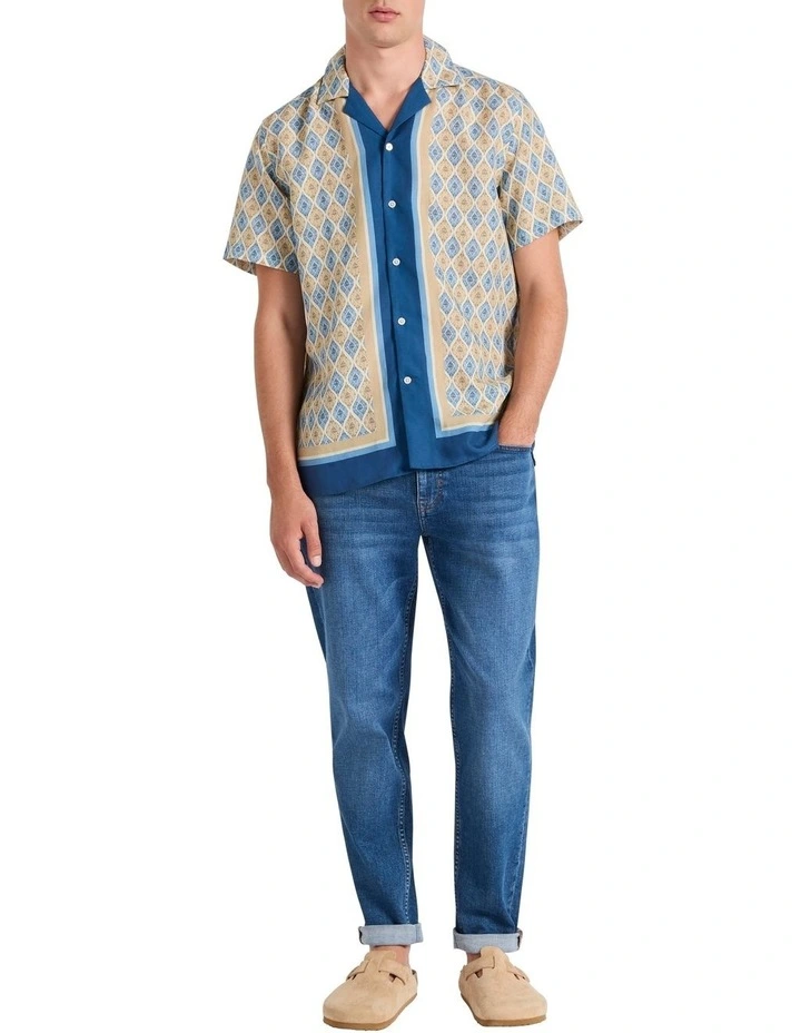 Lovely Day Shirt in Sand Multi
