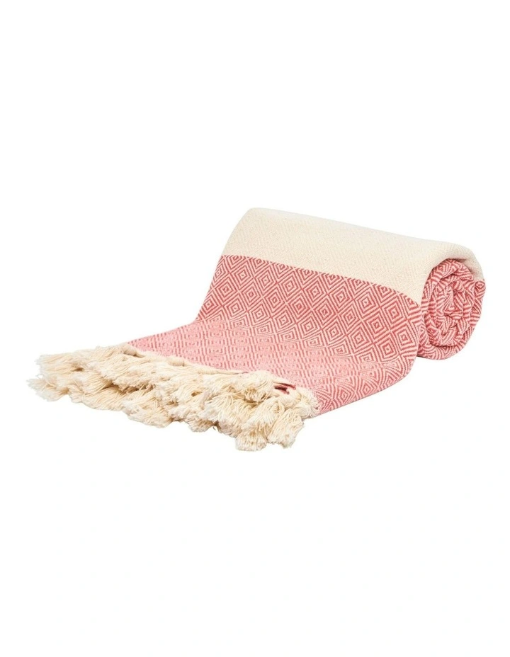 Turkish Towel in Apple Red
