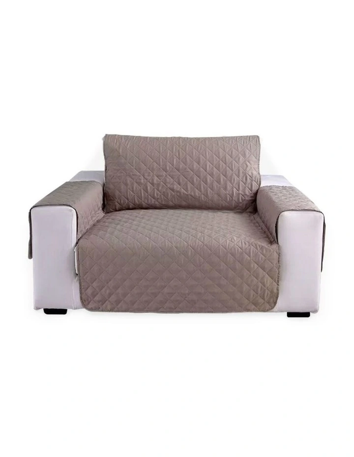 Pet Sofa Couch Cover 1 Seater in Khaki