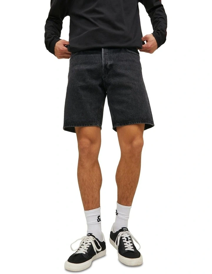 Chris Original 255 Shorts in Black Denim