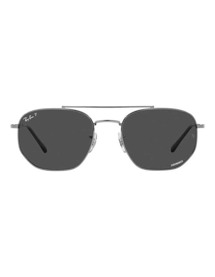 Polarised RB3707 Sunglasses in Grey