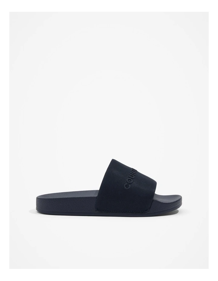 Logo Pool Slide in Navy
