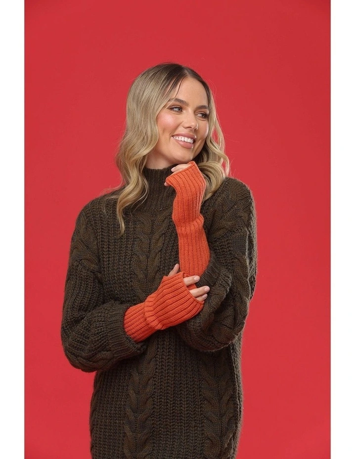 Asha Gloves in Brick