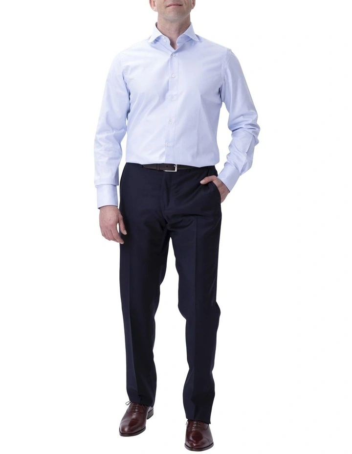 Henry Sartorial x 100 Hands Twill Shirt Sky Blue
