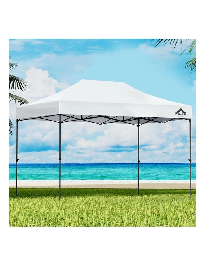 Marquee Pop Up Gazebo Tent 3x4.5m in White
