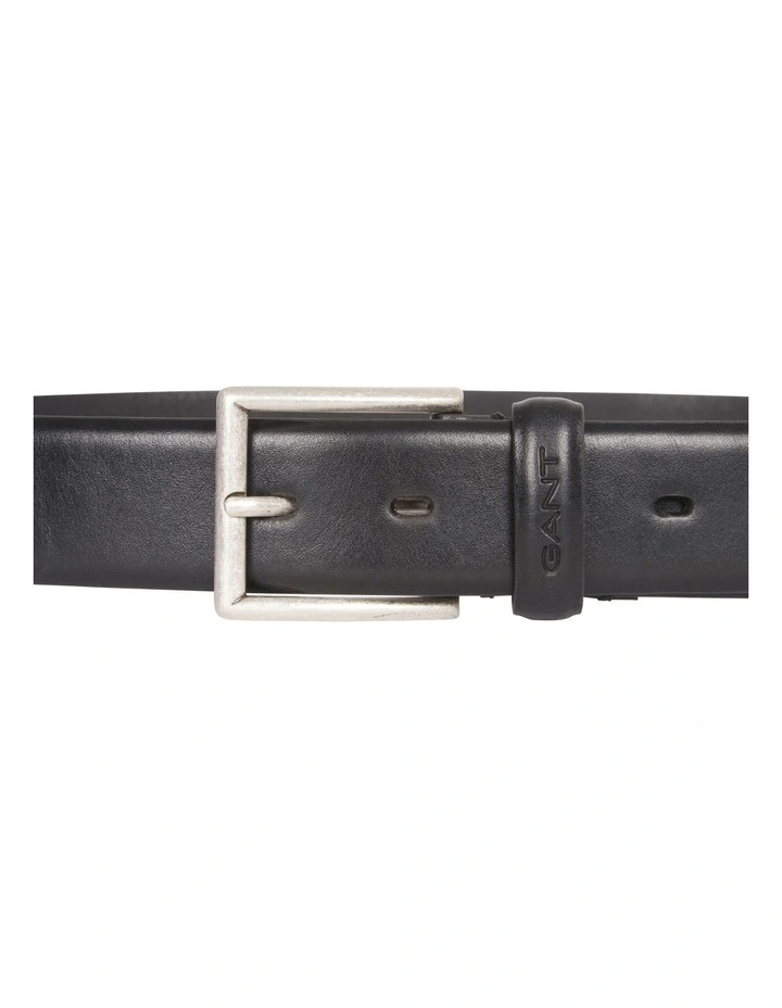 Classic Leather Belt in Black
