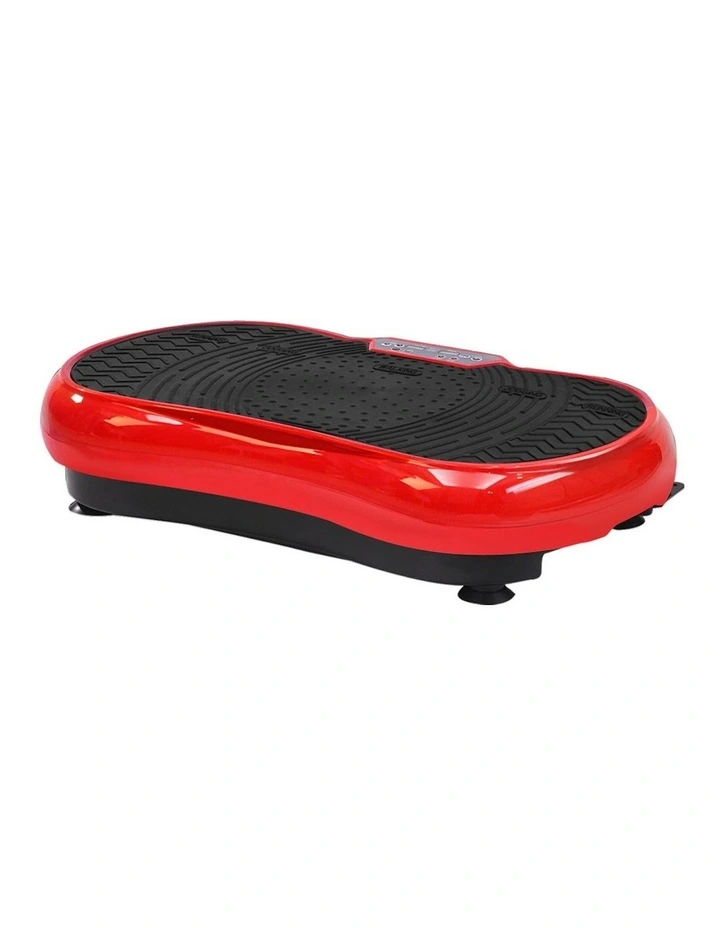 Platform Plate Vibrator Exercise Fit Gym Vibration Machine in Red