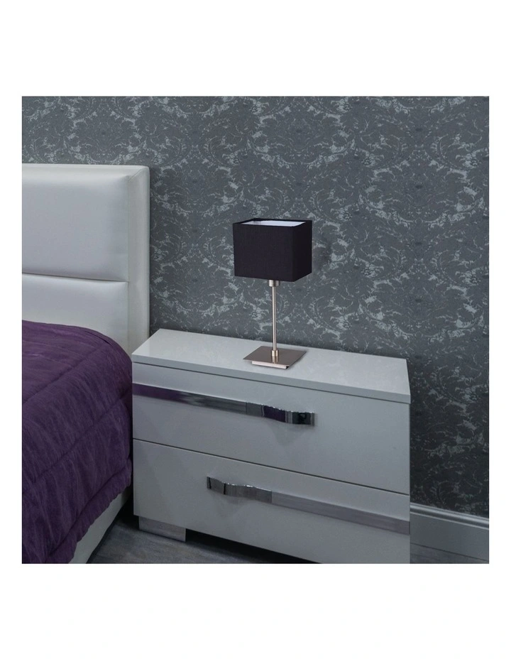 Pueblo Table Lamp Set of 2 in Black