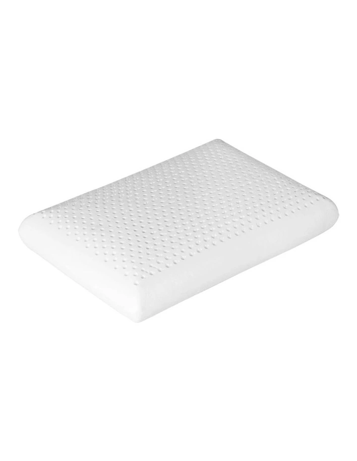 Natural Latex Pillow 2 Pack in White