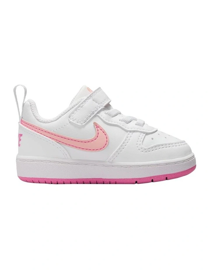 Court Borough Low Recraft Infant Sneakers in White