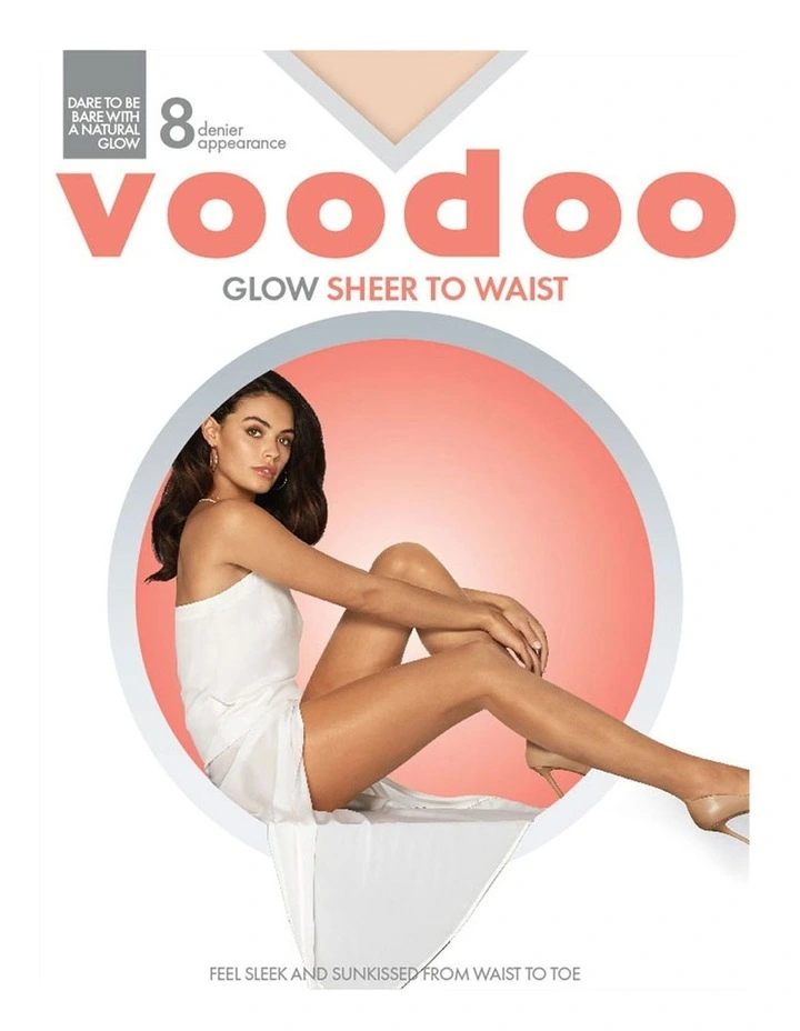 Glow Sheer To Waist Pantyhose in Gold