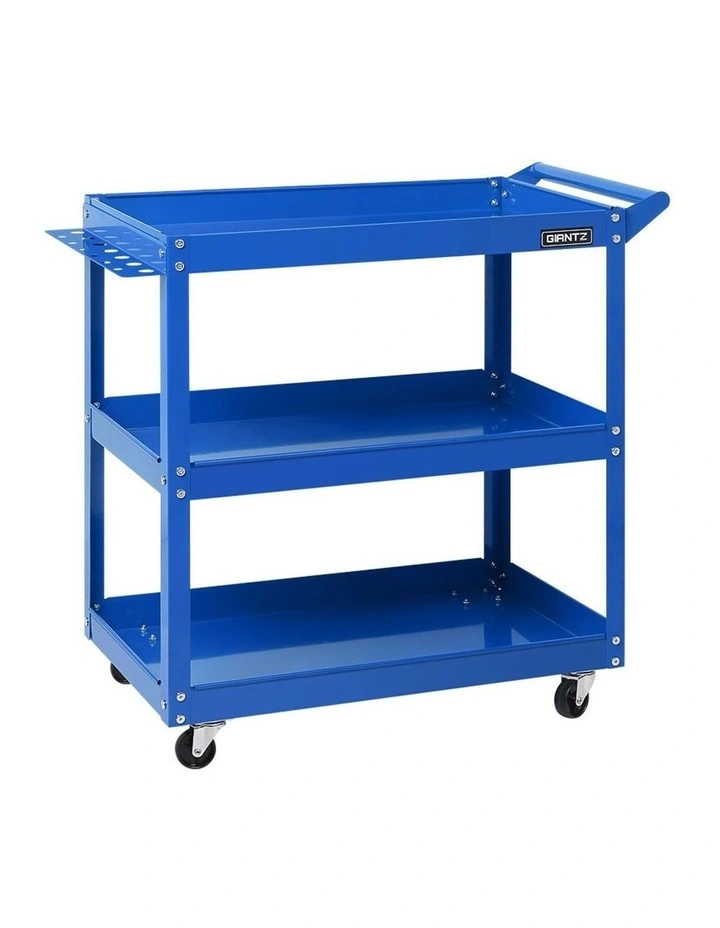 3-Tier Trolley Toolbox In Blue
