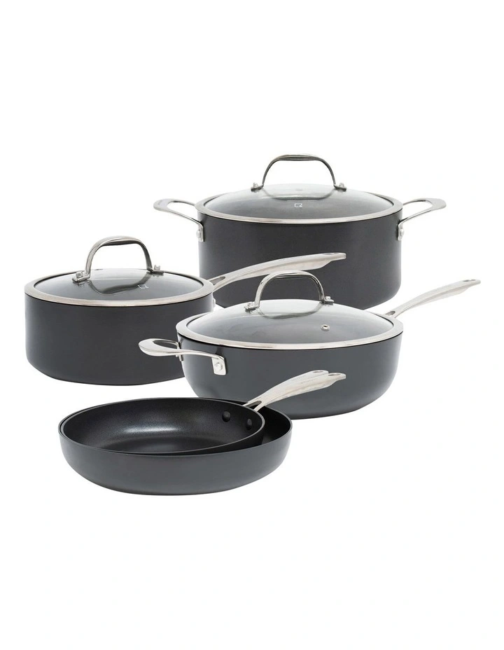 Re-Lite Cookware Set 5 Piece in Black