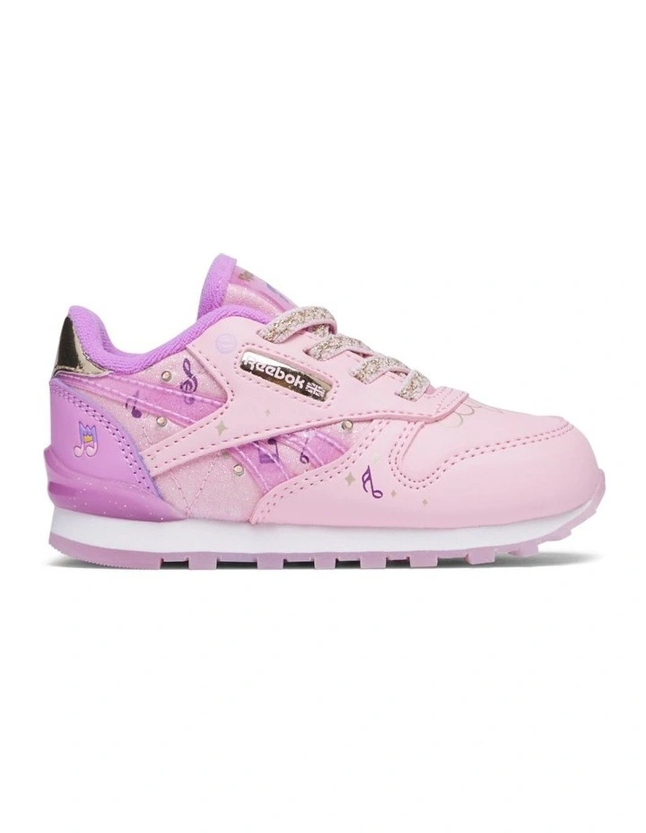 Classic Leather Step N Flash Sneakers in Pink