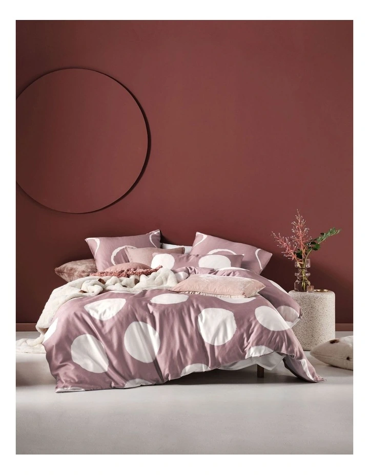 Keegan Quilt Cover Set in Dusk