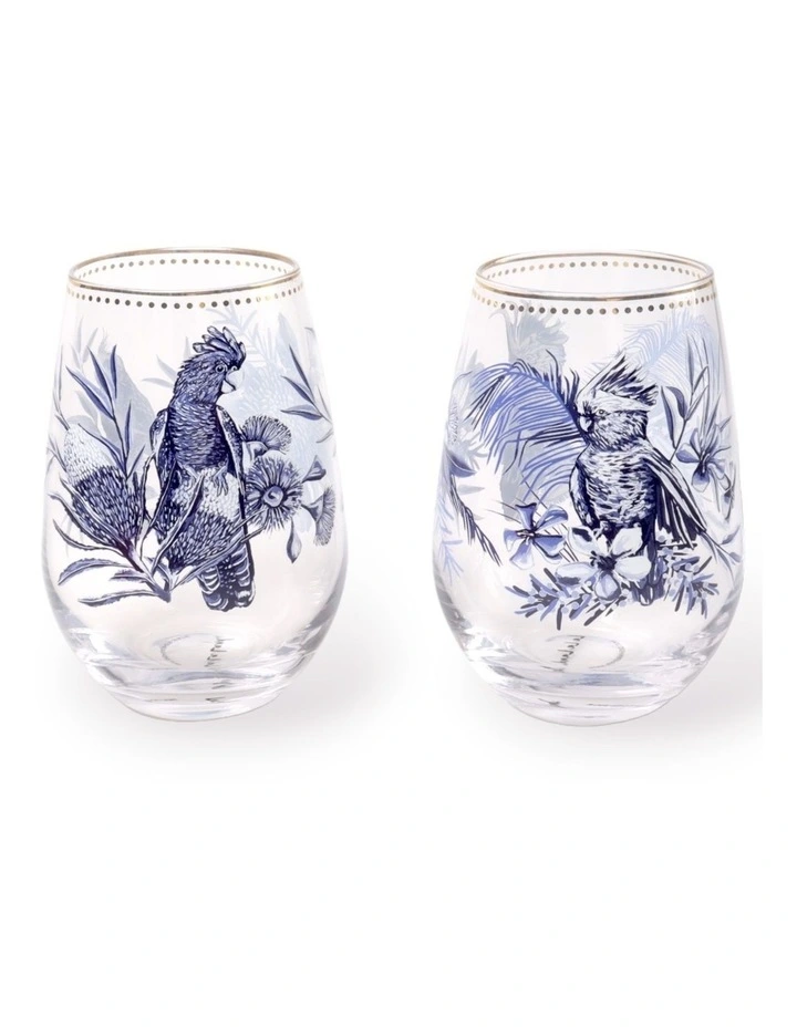 Dynasty Of Nature Glass Tumbler in Multi