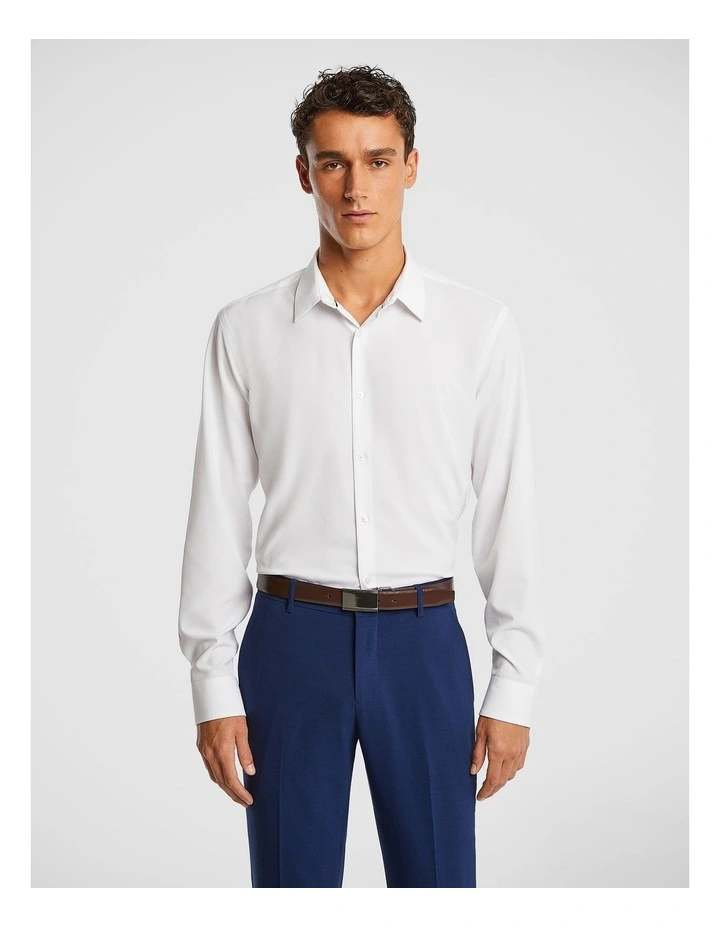 Gulfstream Travel Dress Shirt in White