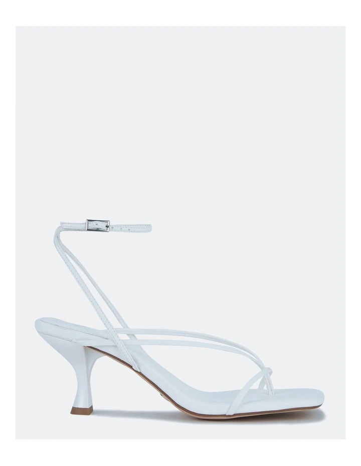 Umbrella Heels in White