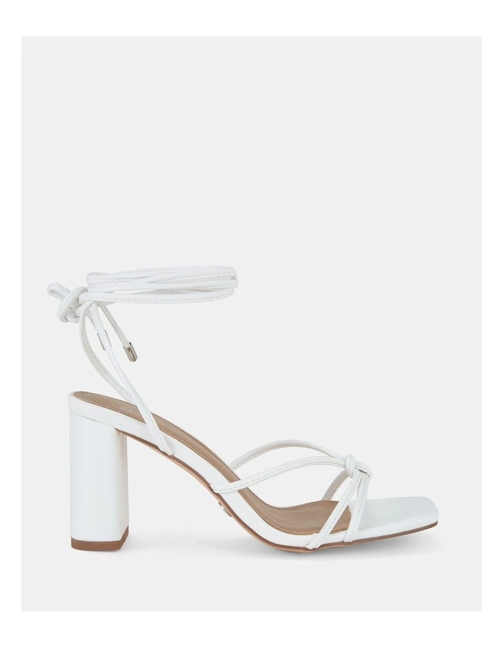 Zinzy Heels in White