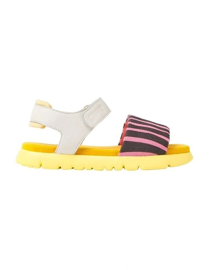 Oruga Animal Sandals in White