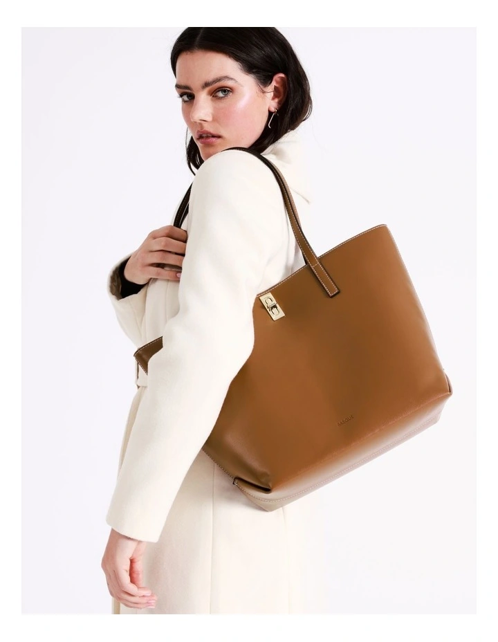 Tina Tote in Tan