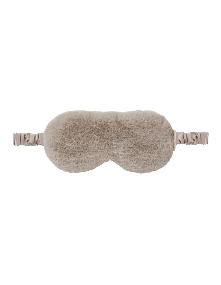 Deluxe Eye Mask in Mocha