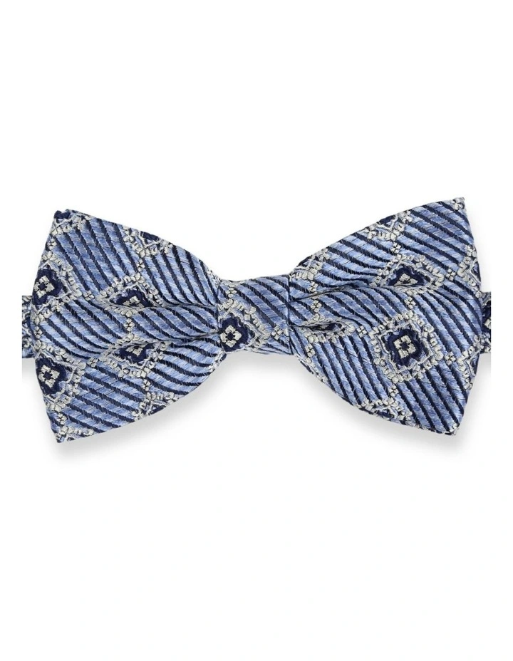 Argenta Patterned Bow Tie in Blue