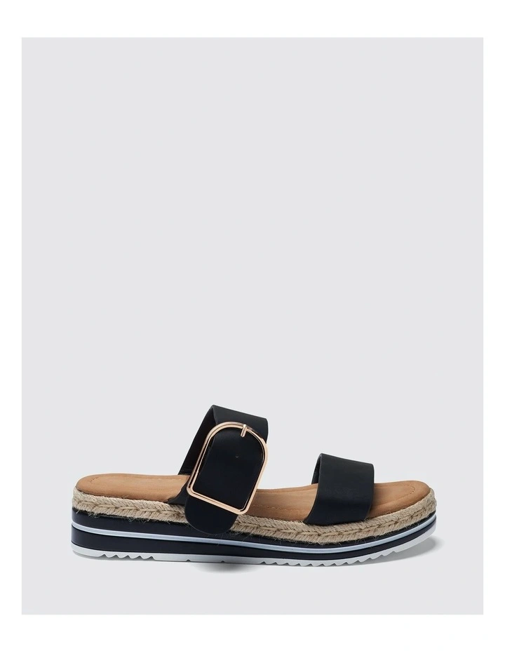 Boston Sandal in Black