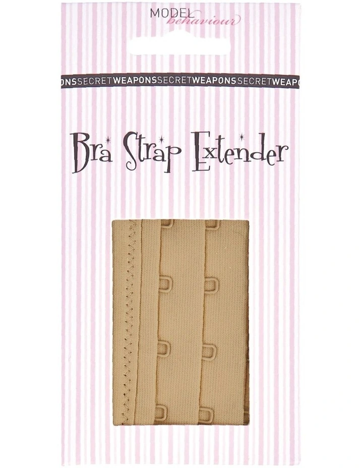 4 Hooks Bra Extenders in Beige