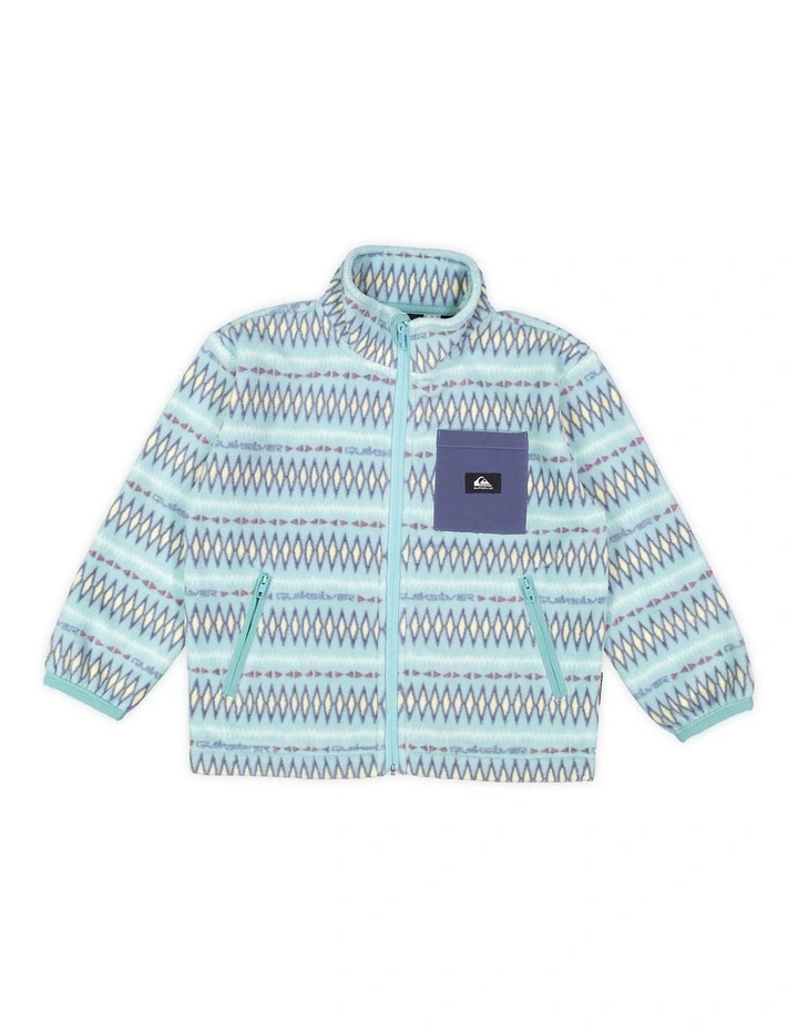 Heritage Zip-Up Sweatshirt in Marine Blue