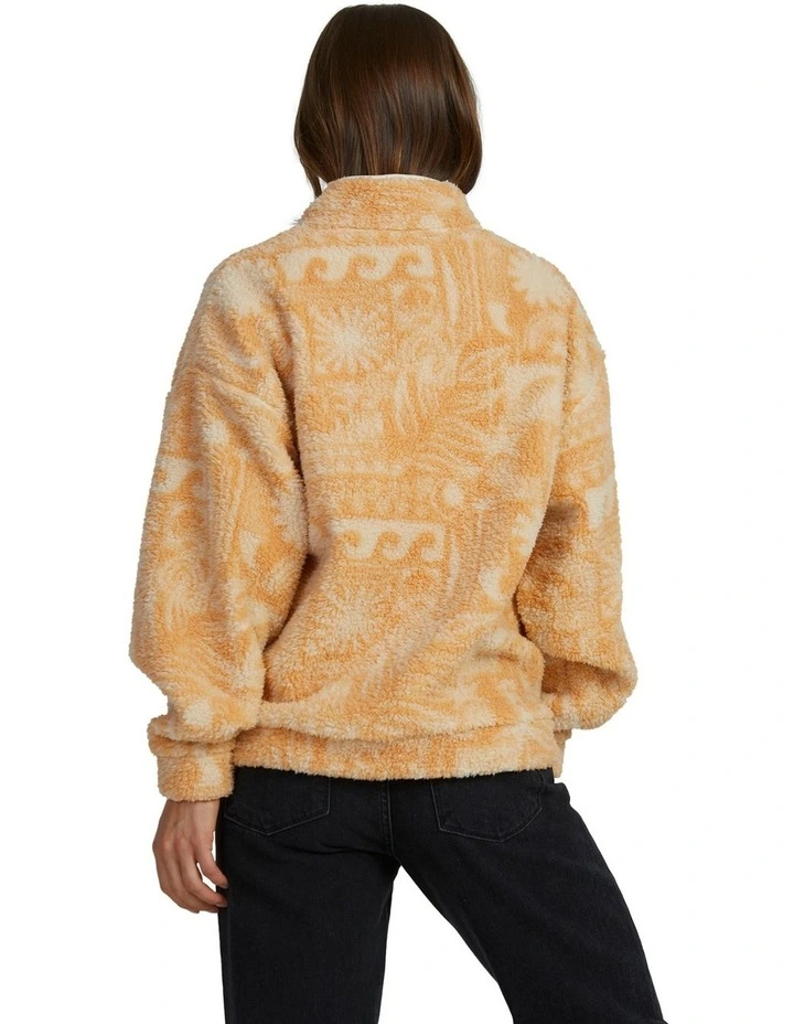 Jive Talking Half-Zip Fleece in Tapioca